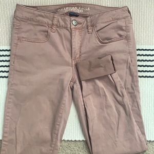 AE Pink Jeggings